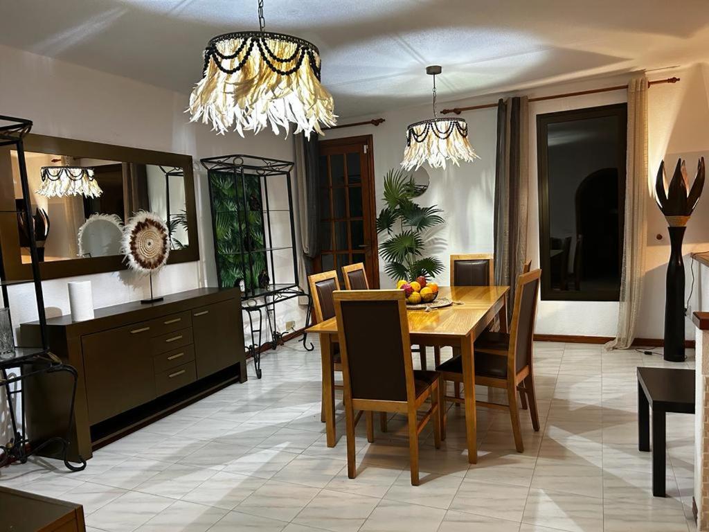 Villa Natali ,Luxury 3-Levels Large Villa On Tenerife, Ocean View, Private Poo L& Barbecue Area 阿德耶 外观 照片