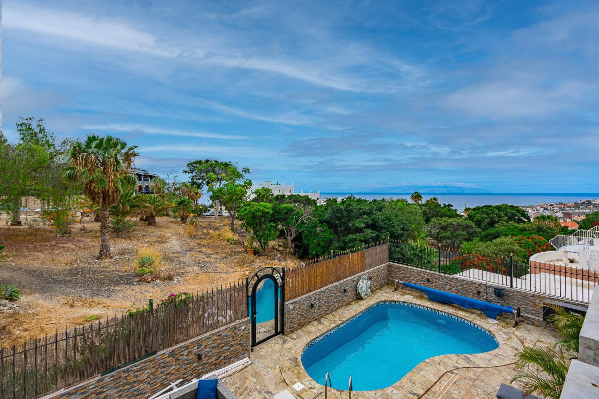 Villa Natali ,Luxury 3-Levels Large Villa On Tenerife, Ocean View, Private Poo L& Barbecue Area 阿德耶 外观 照片