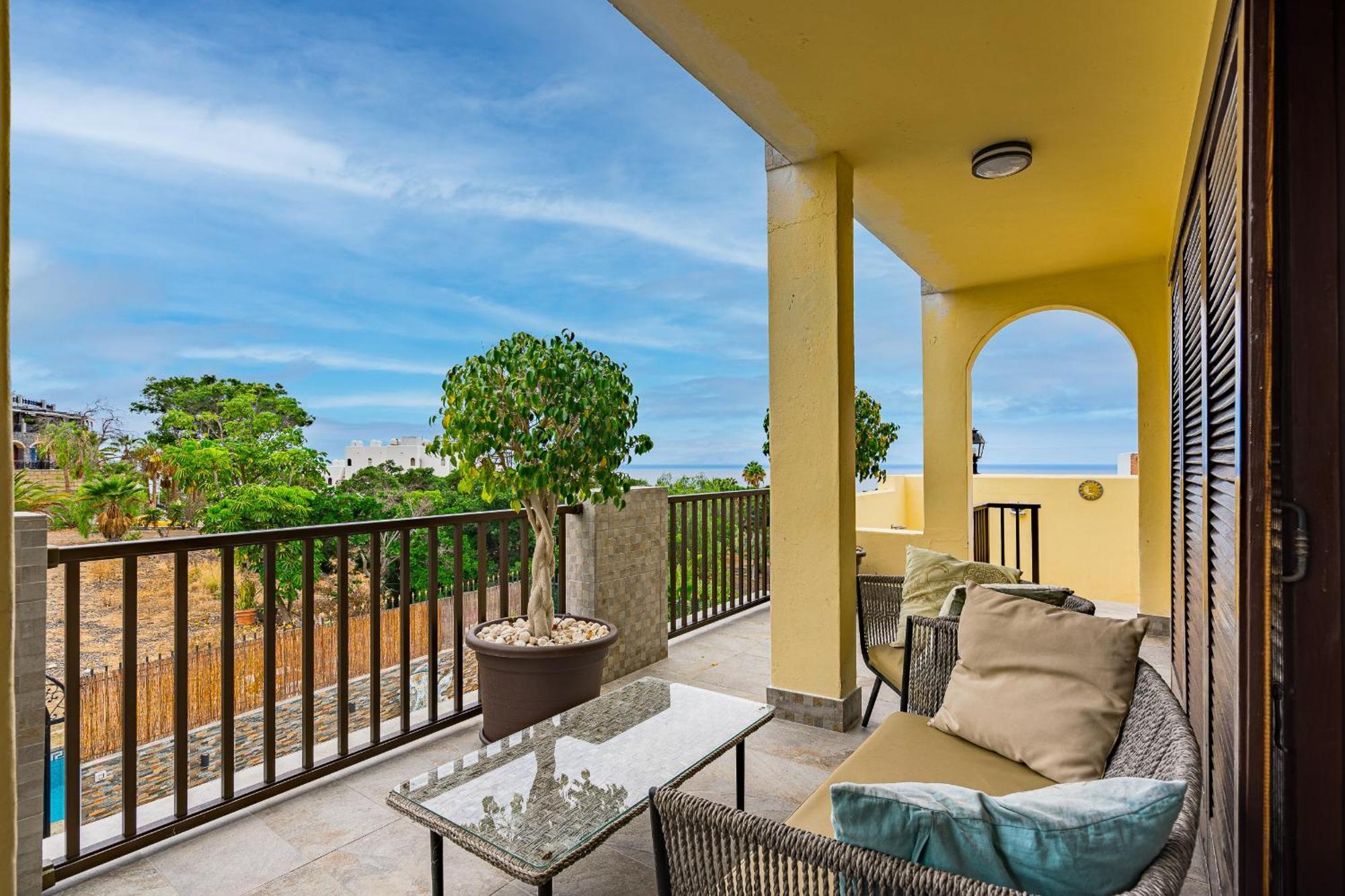Villa Natali ,Luxury 3-Levels Large Villa On Tenerife, Ocean View, Private Poo L& Barbecue Area 阿德耶 外观 照片